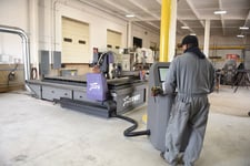 Hornet #LTX, CNC Plasma, Hypertherm XPR170, 5' x 10' table, 5" under gantry, 200-240 VAC, single phase