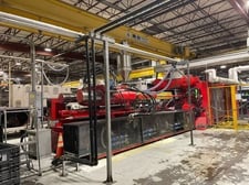 1650 Ton, 470 oz., Engel #Duo-23050/1650, 73.4" x 56.3" tie bar spacing, 128" open daylight, 2005