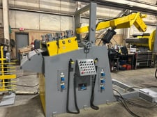 15000 lb. Coe Press Equipment #CPR-DE-PO-15030 / CPPS-300-30, double end coil reel & straightener, 30" W x