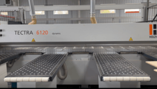 Holz-Her #Tectra-6120-Dynamic, Pressure Beam Panel Saw, 170" x 256", 160 hours, 2018