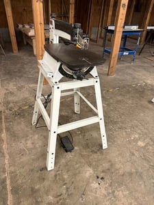 Jet #JWSS-22B, scroll saw, 22", 120 V.