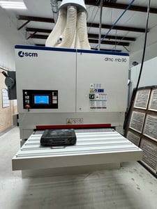 SCM #DMC-MB-90, Sander / Automatic Brushing Machine, 52.5 FPM, 2020