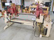 J & P Machines #4-RSDC, Pocket Hole Boring Machine Throughfeed, 10-15 PPM, 1.5"-6" Width capacity