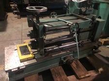 18.5" x 2.6" Ruesch #76, Slitter Head, Removable Head w/Base, Stripper Ring Set Up