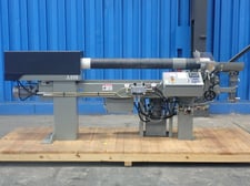 Appleton #A400, Core Cutter, 96" Master Core length, 1.5"/3"/6"core diameter capacity, 3" ID to 13" OD core