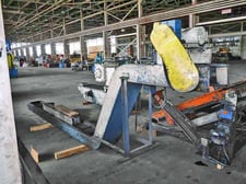 11" wide, Gooseneck Scrap Conveyor