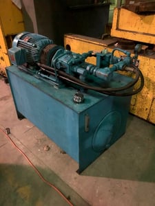 20 HP Hydraulic Power Unit, w/Westinghouse Motor, 46" x 30" x 23" Tank, 28.7 GPM, 1000 psi, 1765 RPM, 230/460