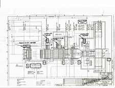 80000 lb. Wean, feed equipment, 22"-26" ID & 24"-72" outside dimension coil, 24"-84" W, 300 FPM, 1988