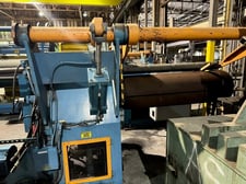 20000 lb. Strilich #1009, Recoiler, R-L direction, 20" ID x 73.5" face Drum, 9" Shaft, 60 HP, 1997