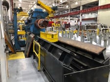 41" x 6" Georg #KS160/250-1000W, Slitting Line, R-L direction, 15000 lb. capacity, 16"-19" ID x 55" OD x