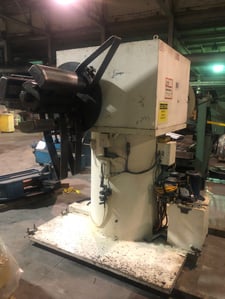 10000 lb. Coe Press Equipment #CPR.DE.PO-10030, Double End Reel w/ Cart, 18"-22" ID x 72" outside dimensions