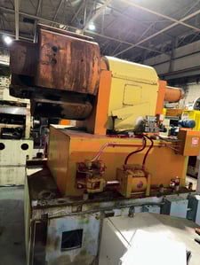 70000 lb. Automatic Feed Co. #406072-D.E.-UNC, Double Stub Uncoiler, 72" outside dimensions x 72" width Coil