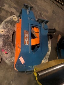 TPM, Outboard Support, for Mandrel Type Uncoilers, raises from 10000-20000 lbs. Uncoiler capacity, 4"