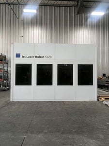 Trumpf #TruLaser-Robot-5020, 30 meter fiber optic laser light delivery cable, magnetic coupling, 2014