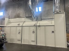 Global Finishing Solutions #PFSMP-G-241409DTP-TC, Performer ES semi-downdraft paint booth with mix room, 2022