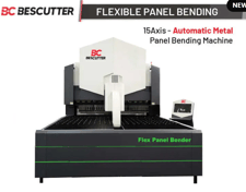 60" Bescutter Omni Series 15 Axis Automatic Flexible Panel Bender
