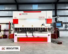 350 Ton, BesCutter PB Series, CNC Press Brake, 10/13 FT, Delem DA66T/DA69T Control