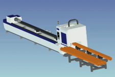 BesCutter #Tube-Dragon, Fiber Laser Metal Tube Cutter, 1500-2000 watts, 7.9" diameter max