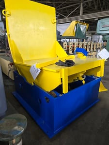 40000 lb. Brilex, Coil upender, 60" outside dimension, 56" x60" flat surface dimension, 30 seconds tilt time