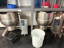 60 gallon Groen #DH-60, tilting natural gas self contained steam kettle, 2016