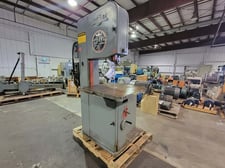 20" x 13" DoAll #2013-V, vertical band saw, vari-speed, 2 HP, 26" x 26" table, 154" x 1/2" blade