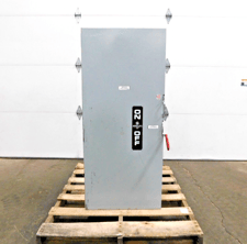 400 Amp. General Electric TG4325 MOD 7 safety switch, 100 HP, 240 VAC