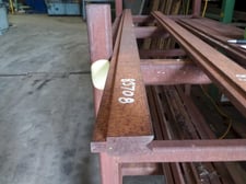 72" Long 1" Wide, 2.5" High, 1/2" V-Opening, Press Brake Die