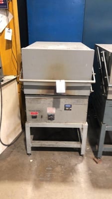 9" x 16" x 32" Cress #1632/935HLC, Heat Treat Oven, 2250°F, 230 V., timer and controls, S/N 0409, 1632/935HLC