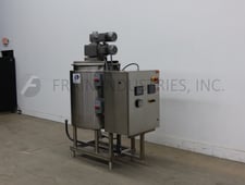 100 gallon A & B Process Systems #100-GAL, Double Motion Kettle, 316 Stainless Steel, 30" diameter x 40"