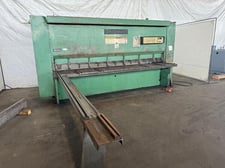 1/2" x 12' Cincinnati #500, hydraulic shear, 48" front operated power back gauge, 15 hold downs, 40 HP, 17-50