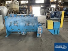 Littleford #FKM-1200E, Carbon Steel, 42 cu.ft., 29.4 cu ft working capacity, jacketed for 14.9 psi at 250&deg;F