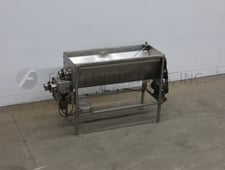 Feeder Auger, 10 CuFt, pre feeder, dual screws, 4-1/2" flanged discharge, 0.75 HP