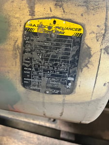 15 HP 1765 RPM Baldor EM2513T, Frame 254T, OPSB, 230/460 Volts