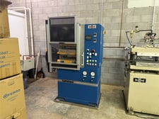 30 Ton, Wabash Genesis #G302H-15-BCLX, Hydraulic Press, 15" x 15" platens, top guided heated, bottom water