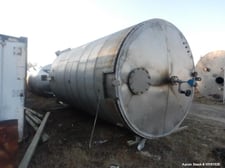 10000 gallon Steel Pro, Tank, 304 Stainless Steel, Insulated, Cone Top & Bottom, 9 .4' diameter x 18'