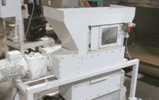 Model ZKSSW, 24" twin shaft shredder, 70-90 RPM, 2.2-5.5 KW