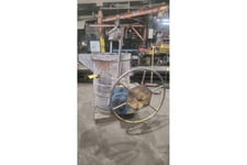 32" x 50" Modern, gear treatment ladle with size D gearbox