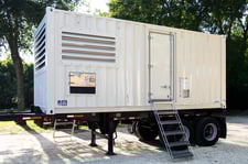 400 KW Caterpillar #C15, standby diesel generator, open, 277/480 Volts, 166 hours, 2012