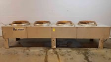 Liebert #DCDF510-A, 4-Fan Condenser, 172" L x 44" width x 45" H, 320/165 psig, 3 phase, 0.75 HP, 7.6 Amps