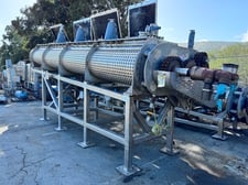 24" x 20' Anderson Dahlen, 316L Stainless Steel, dual screw, 100 psi, 2015