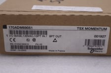 Schneider electric 170adm69051 tsx momentum i/o base new in box stock g411