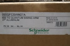 NEW Schneider Electric 990QFCSWM27A Quick Fit Connector Swing-arm STOCK GS10
