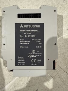 Mitsubishi #WSO-GCC100202, CPU/Control Board Automation, 1.4 Watts, 24 VDC