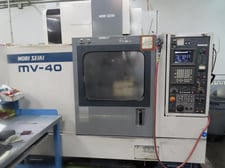 Mori Seiki #MV-40B, vertical machining center, 20 automatic tool changer, 31.5" X, 16.1" Y, 29" Z, 12000 RPM