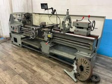 20" x 80" Longem #LG-2080DS, gap bed engine lathe, 11" SOCS, 4-jaw 16" chuck, digital read out, 10 HP
