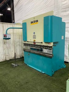 55 Ton, Adira #QHD-5020, CNC hydraulic brake press, 6.6' OA, 61" between housing, 4" stroke, 5 HP, 1999