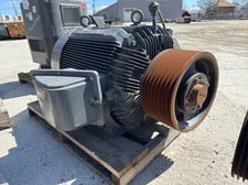 300 HP 1200 RPM Teco, Frame 5808B, TEFC BB, 2300/4160 Volts