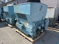 1500 HP 3600 RPM Teco Westinghouse, Frame 4011, WPIISB, 4000 Volts (4 available)