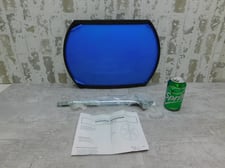 Global Industrial, 12" x 18" Acrylic Convex Rectangular Mirror, 670550, RMPB12X18, 160 Deg. NEW