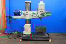 3' -9" Cincinnati Bickford #Super-Service, radial drill, 60-1200 RPM, power elevation